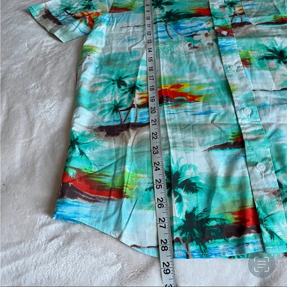 RVCA paradiso tropical print button down - Picture 8 of 10